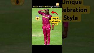 5 bowlers जिनका celebration style unique था 😜🤨 cricket shorts bowler icc [upl. by Nevah]