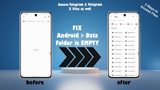 How To Access Data Folder In Android 141312 Samsung  Access Android Data amp OBB Folders No Root [upl. by Ellehcem392]