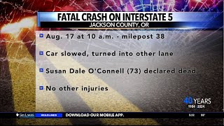 One dead after threecar crash in Jackson County [upl. by Rosenquist]