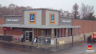 Aldi Time Lapse  Plainwell MI [upl. by Esinyl631]