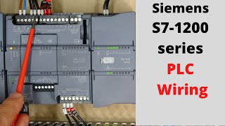 Siemens S71200 series PLC Wiring English [upl. by Tipton]