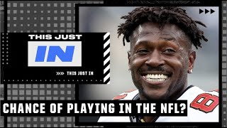 What are the chances Antonio Brown plays in the NFL again  This Just In [upl. by Eanar]