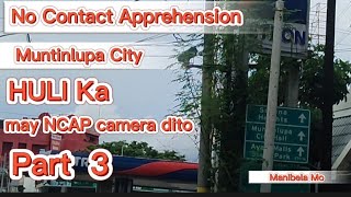 No Contact Apprehension Muntinlupa City part 3 ncapcamera manibelamo [upl. by Ziom]