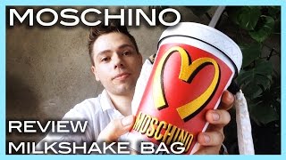 review MOSCHINO milkshake bag by Jeremy Scott fw14 [upl. by Acirehs]