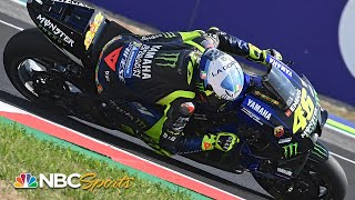 Valentino Rossi set to race at Misano World Circuit for final time in MotoGP  Motorsports on NBC [upl. by Ohs]