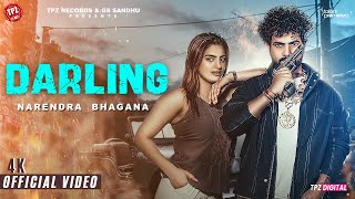 DARLING  Official Video  Biru Kataria  Divyanka Sirohi  Narender Bhagana  Latest Haryanvi Song [upl. by Anaerda]