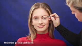 RefectoCil Augenbrauen Lifting mit dem Brow Lamination Kit [upl. by Inwat]