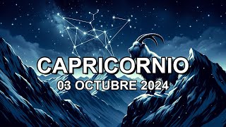 Horóscopo de hoy ♑︎ CAPRICORNIO  03 Octubre 2024 capricorniohoroscopo [upl. by Gleich412]