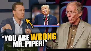 Charlie Kirk CALLS OUT Pastor John Piper About Donald Trump Statements [upl. by Siaht]