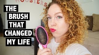 Best Hair Brush for Curly Hair  Wet Brush [upl. by Htebazileyram]