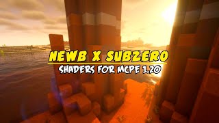 Newb X Subzero Shaders For Mcpe 120 Shaders Download Minecraft Pe Android Terbaru Newb [upl. by Enecnarf]