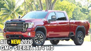 2026 GMC SIERRA AT4 HD  New Upgrades [upl. by Seidler]