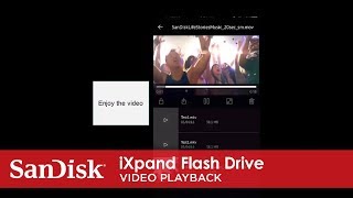 iXpand Flash Drive  Save Directly to iXpand Drive From Any App [upl. by Sackman]