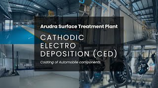 Cathodic Electro Deposition CED  Bestinclass powder coating technology for automobile industry [upl. by Arok]