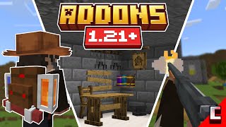 Top 15 MEJORES ADDONS para Minecraft BEDROCK 121 [upl. by Lukas171]