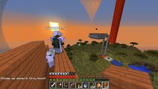 Minecraft Battledome 23 BRIDGE DOME With Vikkstar Woofless Bodil40 CraftBattleDuty amp More [upl. by Jabe]