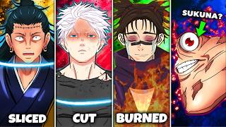 All 64 Deaths in Jujutsu Kaisen REVEALED [upl. by Lebasile]