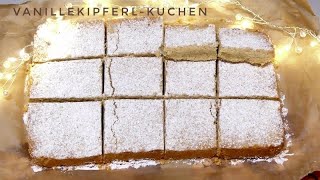 Blitzkuchen↠↠↠VanillekipferlKuchen [upl. by Aig]