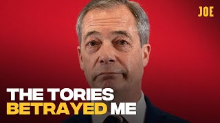 Nigel Farage grilled by journalists at press conference [upl. by Ruben175]