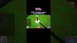 GOLF IT GolfIt shorts short gaming golf gamer games gameplay Justbe amigos multijugador [upl. by Nairoc892]