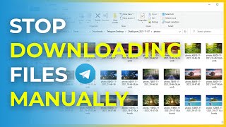 How to Download All Files from a Telegram Chat  Group [upl. by Quiteri515]