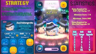 Disney Tsum Tsum  Azul Ashengrotto Gameplay [upl. by Isahella]