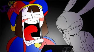 Pomni Googled Herself and Jax   The Amazing Digital Circus Animation Memes [upl. by Nelram]