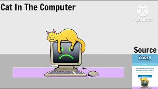 Something Went Wrong Island Cat In The Computer ANIMATED [upl. by Otilrac799]