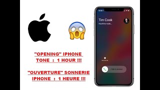 4K  1 HOUR VERSION 😱 ORIGINAL IPHONE quotOPENINGquot RINGTONE  1 HEURE SONNERIE IPHONE OUVERTURE [upl. by Ila987]