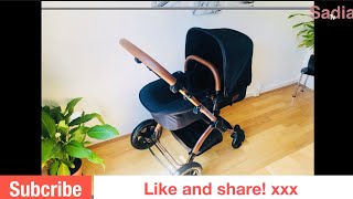 ickle bubba pram stomp v4 set up and review [upl. by Audri273]