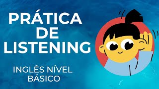 SUPER TREINO DE LISTENING PARA NÃVEL BÃSICO  10 ÃUDIOS EM INGLÃŠS COM TRANSCRIÃ‡ÃƒO [upl. by Yonit926]