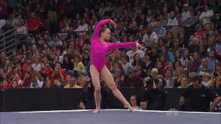 Rebecca Bross  Floor Exercise  2010 Tyson American Cup [upl. by Leacim139]