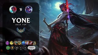 Yone Top vs Vayne  BR Challenger Patch 142 [upl. by Natsyrk]