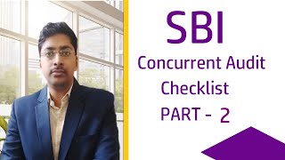 SBI Concurrent Audit Checklist  Part 2 [upl. by Julie526]