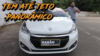 Peugeot 208 16 GRIFFE AUTOMÁTICO 2017 um carro bom e barato [upl. by Ellerret]