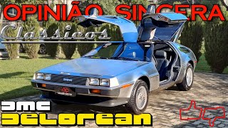 DeLorean DMC 12  Carro do DE VOLTA PARA O FUTURO História curiosidades tudo sobre Clássicos [upl. by Ailuy]