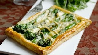 Tenderstem and cambazola tart recipe [upl. by Strep]