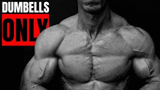 How to Build quotPERFECTquot Shoulders DUMBBELLS ONLY [upl. by Darreg]