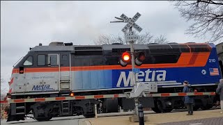 Railfanning The BNSF Racetrack Riverside Illinois [upl. by Nylauqcaj]