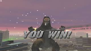 Godzilla Destroy All Monsters Melee Godzilla 2000 Hard Finale [upl. by Irec]