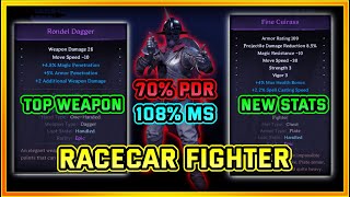 70 PDR Racecar Fighter is Here 108 Speed Rondel Dagger Build  Dark and Darker [upl. by Lotta142]