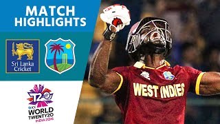 Explosive Andre Fletcher Smashes 84  Sri Lanka vs West Indies  ICC Mens WT20  Highlights [upl. by Schoenburg]