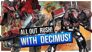 I did an ALL OUT RUSH as Decimus Halo Wars 2 [upl. by Eizzo]