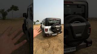 If Hopping is Normal then Damage should also be Normal 😤 arunpanwarx tharroxx mahindra thar [upl. by Nayarb]