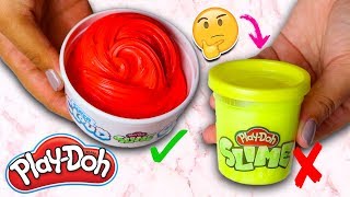 NEW PLAYDOH SLIME Is it WORTH it🧐 [upl. by Yrrum]