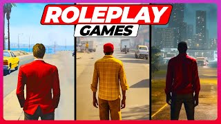 10 MindBlowing ROLEPLAY Games Like GTA For MOBILE  Android amp ios [upl. by Niamor737]