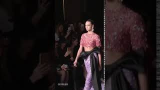 Zhenya Katava walks for Georges Hobeika [upl. by Zolnay]