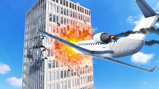 Realistic Plane Crash 😱 2  Teardown [upl. by Regni]