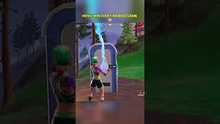 How I win every ranked game 😱 tipstervibes fortnite shorts [upl. by Bekah]