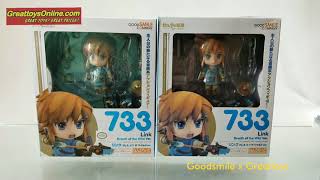 Nendoroid Link Breath of the Wild Genuine vs Bootleg Comparison [upl. by Platon]